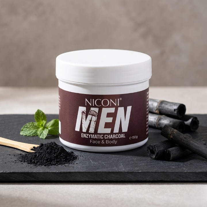 Niconi Men Face Wash Ultra Whitening Oil Control Refreshing Cleanser ~ 200G